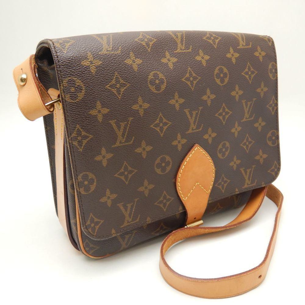 Louis Vuitton Monogram Cartesier Shoulder Bag Brown - Picture 2 of 8